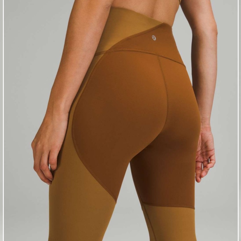 Lululemon Nulu Colorblock Leggings sz 4